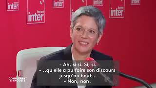 Sandrine Rousseau ne se remet jamais en question sifflée lors dune manifestation [upl. by Hudgens]