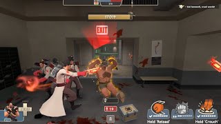 TF2  VSH Saxton  They REFUSE Kazotsky dance party [upl. by Relyks591]