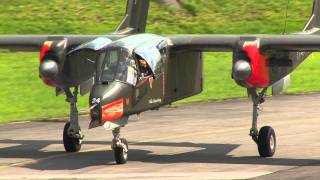 OV10B Bronco FAZKM in Buochs LSZC [upl. by Carrington1]