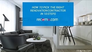 10 steps to pick the right renovation contractor in Malaysia [upl. by Aicinet786]