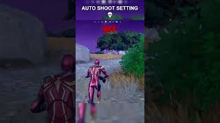 NEW AUTO SHOOT SETTING IN FORTNITE 💀 thrxve fortnite glitch [upl. by Nnaeel]