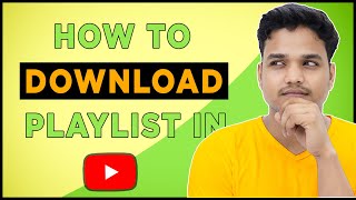 How to Download Youtube Playlist [upl. by Yenitirb340]