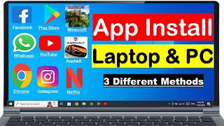 Laptop Me App Kaise Download Kare  How to Download and Install App in Laptop [upl. by Muriel]