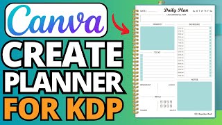 Create A KDP Planner To Sell On Amazon For FREE [upl. by Enilesoj]