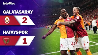 Galatasaray 21 Hatayspor  Maç Özeti  Trendyol Süper Lig 1 Hafta I galatasaray hatayspor [upl. by Kornher]