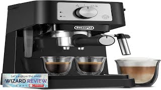 DeLonghi Stilosa Manual Espresso Machine Latte amp Cappuccino Maker 15 Bar Pump Review [upl. by Sara]