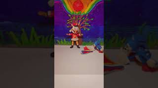 Sonic vs Klee Genshin Impact shorts sonic klee [upl. by Sihun]