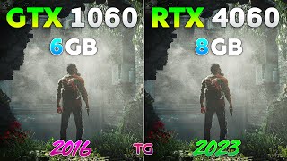 GTX 1060 vs RTX 4060  7 Years Difference [upl. by Sukramal]