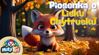 Lisek i jego jesienne przygody 🦊 Wesoła Piosenka dla Dzieci o Lisie [upl. by Jamille246]