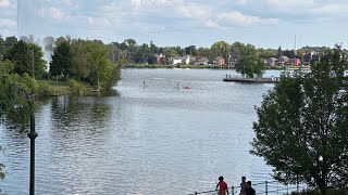 Live Peterborough Ontario from the Holiday Inn balcony [upl. by Acceb]