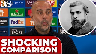 PEP GUARDIOLA left SPEECHLESS by shocking ANTONI GAUDÍ comparison [upl. by Nivonod]