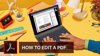 The basics of editing a PDF document in Adobe Acrobat Pro tutorial [upl. by Mathews]