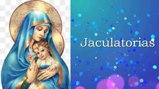 Jaculatorias 2 bellas oraciones cortas [upl. by Iluj]