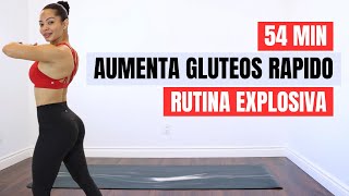 RUTINA EXPLOSIVA PARA AUMENTAR GLUTEOS Y PIERNAS AL MAXIMO  La mejor rutina de piernas en casa [upl. by Yort]