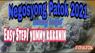 Negosyong Patok 2021 Murang budget Easy step recipe kakanin [upl. by Annairdua540]