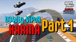 GTA 5 Online  INSTANT KARMA moments on STUNT RACES Episode 1 [upl. by Mukund63]