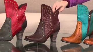 Spring Step LArtiste Leather Ankle Boots Quiddity with Jane Treacy [upl. by Asaret]