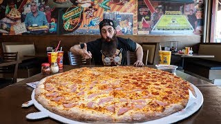 THE 36 INCH 200 PIZZA CHALLENGE  LA MiniSeries Pt3 [upl. by Sirod]