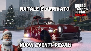 Aggiornamento settimanale natalizio di Gta online Nuovi eventi regali e tanto altro 🎅 🎄 🎁 [upl. by Erbe502]