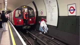 Underground Advertisement Rescue in Archway Station [upl. by Sayce]