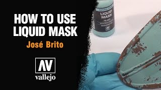 How to use Vallejo Liquid Mask [upl. by Ettenowtna]