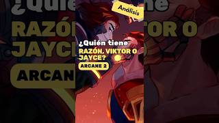 ¿Víktor o Jayce  Análisis arcane netflix series leagueoflegends geekzone [upl. by Nwadrebma]