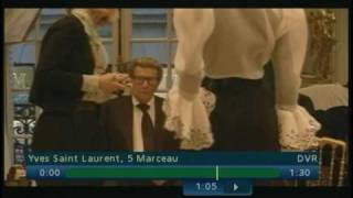 Yves Saint Laurent Documentary  quot5 avenue Marceau 75116 Parisquot Part 8 of 9 [upl. by Mahau]