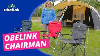 Obelink Chairman Campingstuhl aufstellen  Anleitung  Obelink [upl. by Slavin]