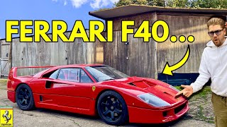 FERRARI F40 DREAM BUILD  WITH A TWIST [upl. by Ecerahs]