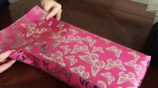 ASMR Wrapping A Present [upl. by Aonehc]