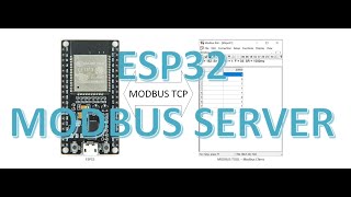 ESP32 Modbus TCP Communication as Modbus Server [upl. by Urbannai]