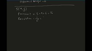 Nonintegers in binary 4 Fixed point representation properties [upl. by Zamora933]