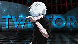 Ken Kaneki Twixtor clips for edit [upl. by Napas]