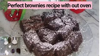 chocolate brownies recipehow to make brownies without ovenByRMMm8s creative cookingRMMm8s [upl. by Aerdnaxela]