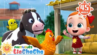 Sons dos Animais e Chuva Chuva  Compilação  LiaChaCha  Música Infantil amp Canção Infantil [upl. by Arrim]