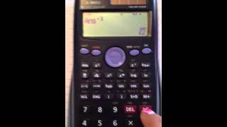 How to do csc sec and cot on Casio fx300ES [upl. by Stevens]