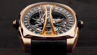 Cyrus Klepcys Vertical Skeleton Tourbillon Watch Review  Swiss Watch Gang [upl. by Aniretake962]