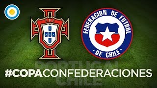 Definición por penales  Portugal 0  3 Chile  Semifinal CopaConfederaciones [upl. by Iadahs]