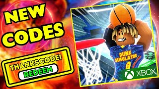 CODES 2x💸 Dunking Simulator CODES 2024 Roblox Codes for 2x💸 Dunking Simulator [upl. by Fawne226]