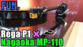 Rega P1♻️MP110 D changing the antiskating SRA quite close to 92° hear the Sound [upl. by Cuttie]