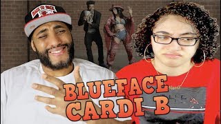 MY DAD REACTS TO Blueface  Thotiana Remix ft Cardi B Dir by ColeBennett REACTION [upl. by Trepur717]