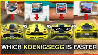 Koenigsegg Top Speed  Extreme amp Ultimate Car Driving Simulator amp Car Parking Multiplayer amp DSS 2020 [upl. by Galligan]