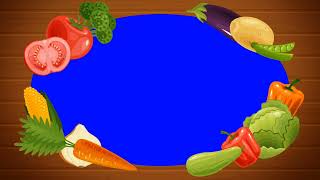 Food Animation  Green Screen  Green screen cooking template transition background copyright free [upl. by Paik]