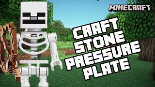 How to Craft Stone Pressure Plate in Minecraft 2024 [upl. by Jaeger]