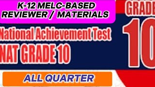 NATIONAL ACHIEVEMENT TEST NAT REVIEWER amp MATERIALS FOR GRADE 10  UPDATED FILES SY 20232024 [upl. by Eedna]