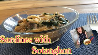 Sardines with Sotanghon  Lutong pinoy [upl. by Tehc]