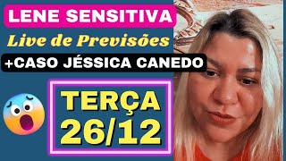 LENE SENSITIVA LIVE PREVISÕES TERÇA 261223 💖🙏 [upl. by Atilahs]