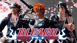 BLEACH Ichigo Renji Byakuya SHFIGUARTS Quickie Review [upl. by Adrell]