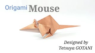 Origami Mouse tutorial [upl. by Tootsie]