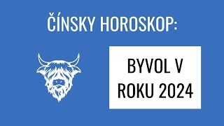 Čínsky zverokruh v roku 2024 Byvol [upl. by Thayne967]